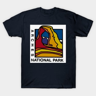 Arches National Park Decal T-Shirt